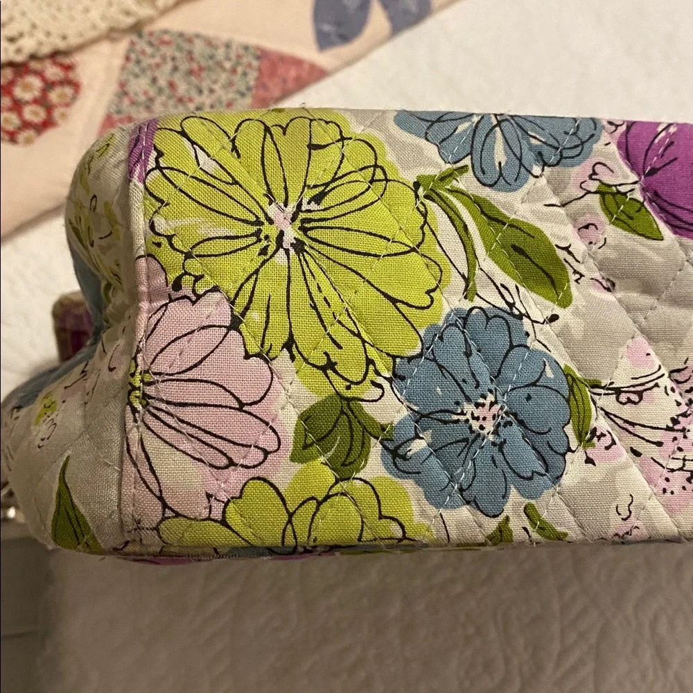 Retired Vera Bradley Watercolor messenger laptop crossbody bag